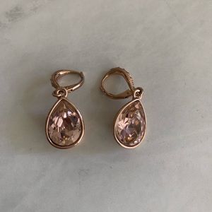 Givenchy rose gold earrings